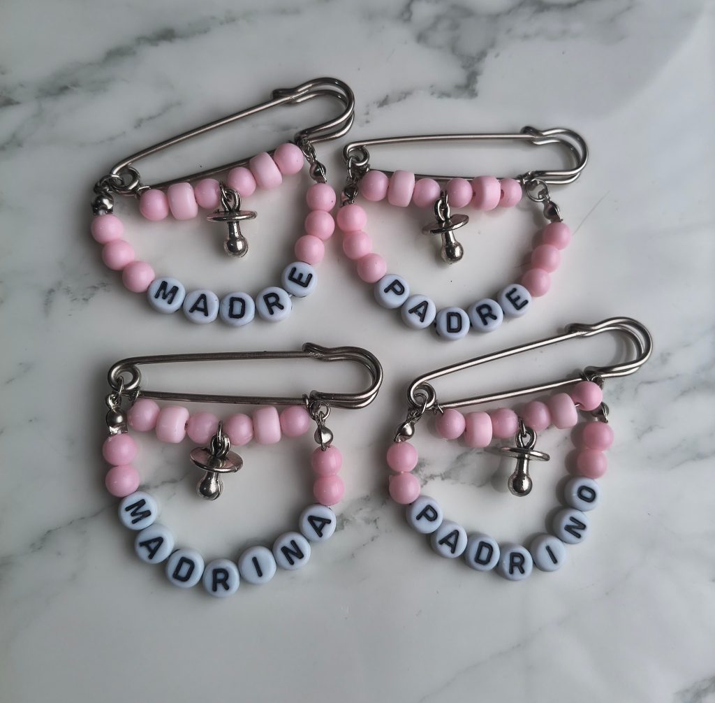 Prendedor baby shower (x4)